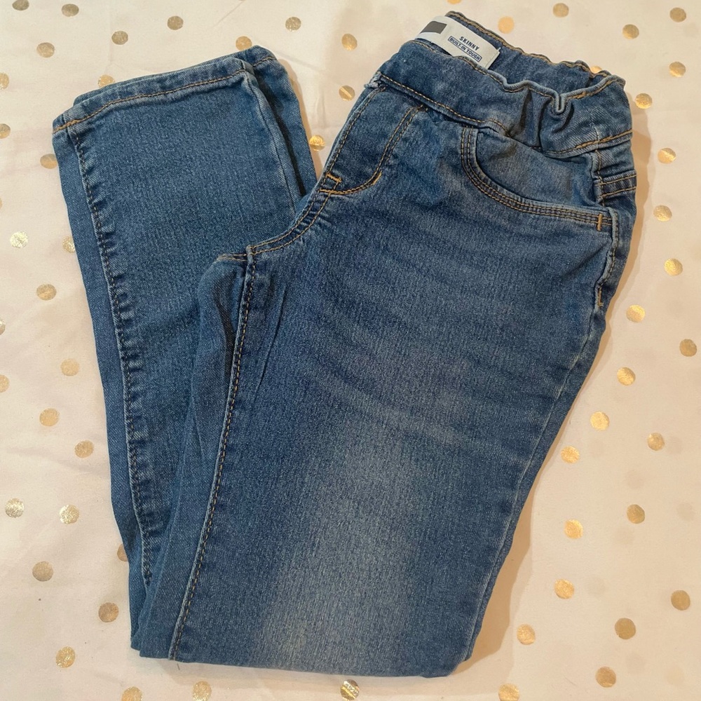 GUC Old Navy Girls Skinny “BUILT-IN TOUGH” Jeans Sz 8